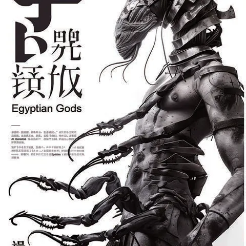 混合生物的展覽海報